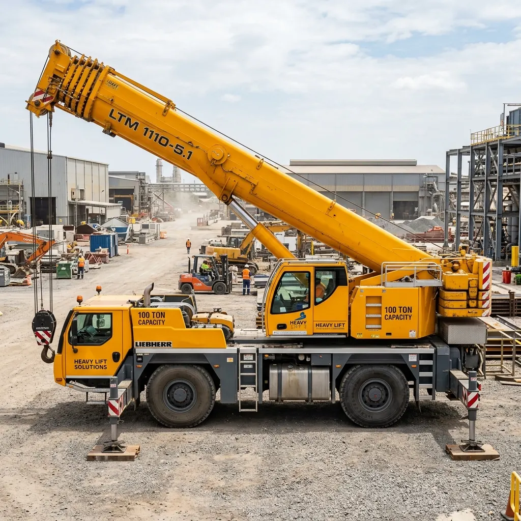 Heavy mobile crane from the HAVLIFT fleet